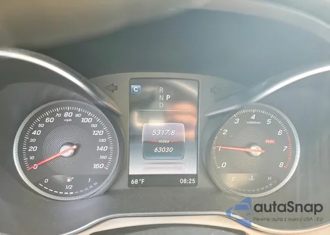 2018 Mercedes-Benz C 300 z USA, uszkodzony, nr VIN WDDWF4JB5JR406844